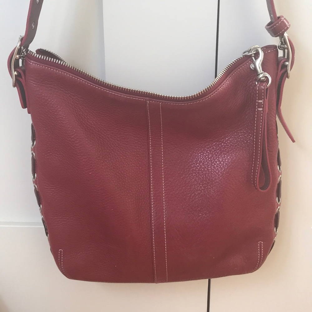 Rare Coach leather hobo-style purse, like new